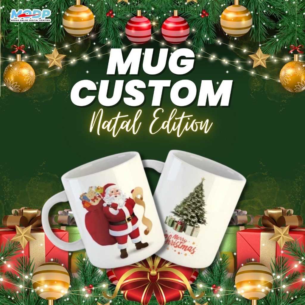 Mug Natal Custom - Mug Hampers Natal - Mug Christmas
