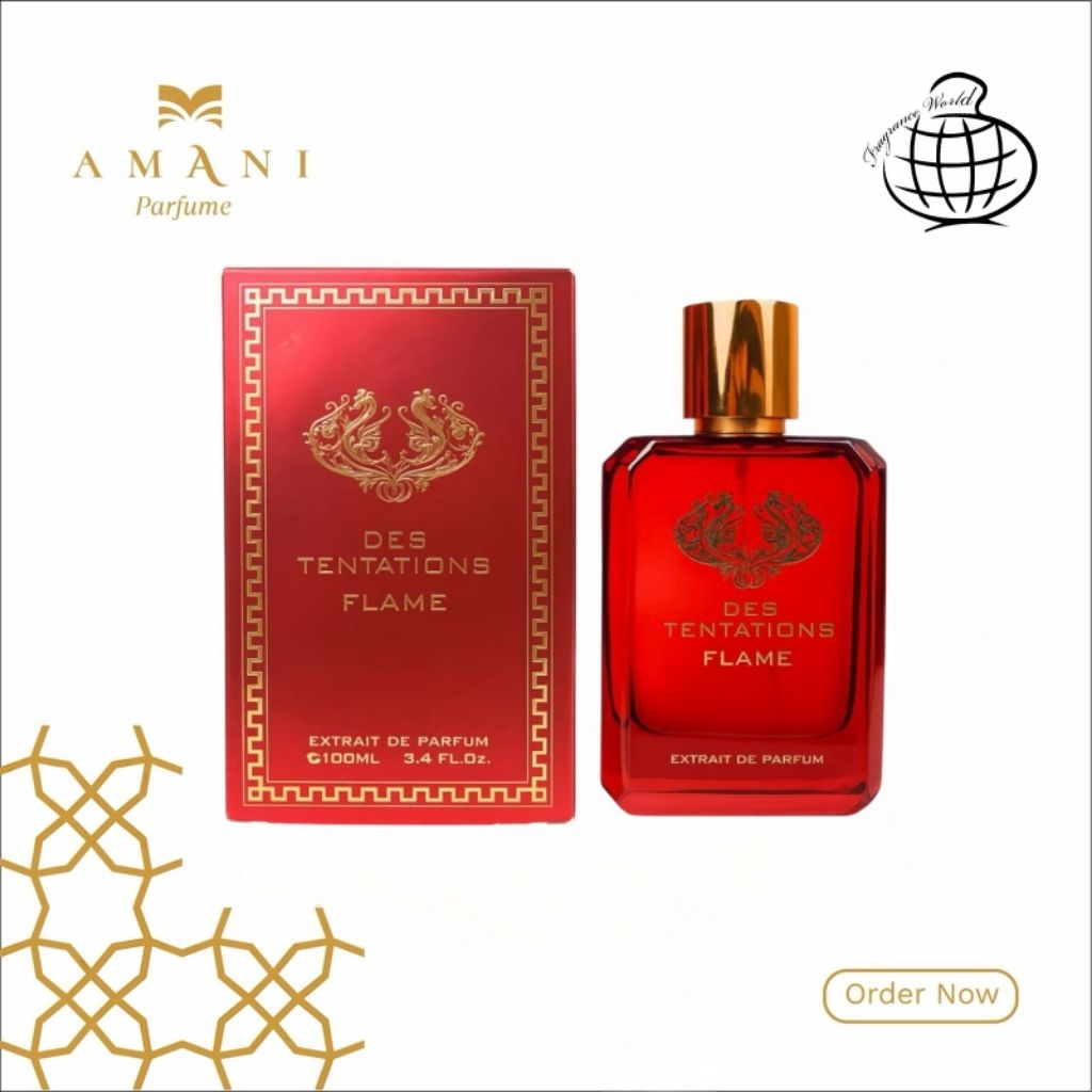 Fragrance World Des Tentations Flame Extrait 100 ML