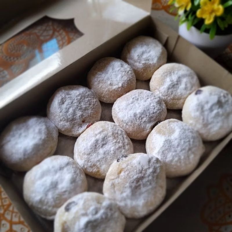 Donat mini isi selai /Donat bomboloni/Bombolini isi 12pcs