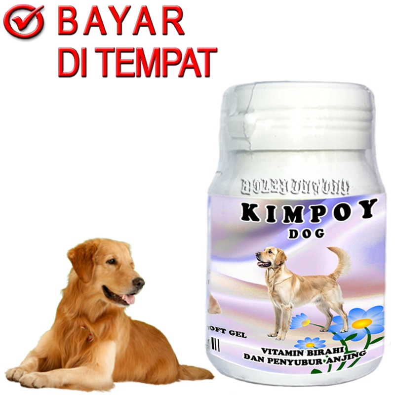 KIMPOY DOG Vitamin Pemicu Anjing Kawin Penyubur Hormon Birahi