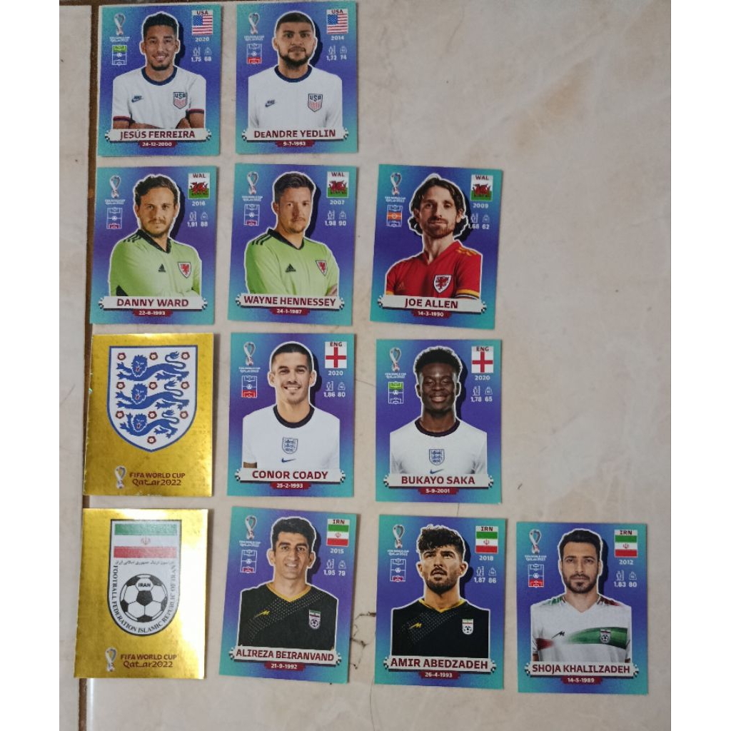 Sticker Panini world cup 2022 Grub B
