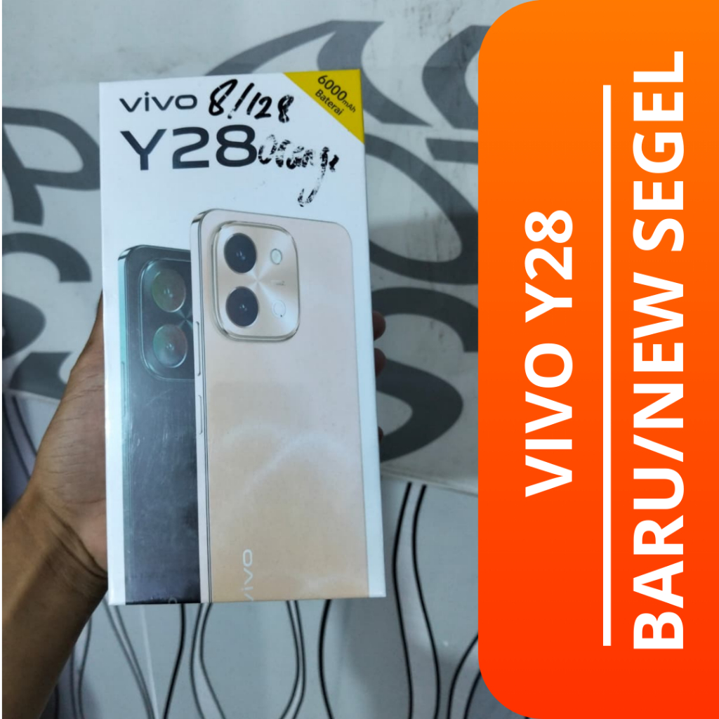 HP BARU VIVO Y28 (8/128) / VIVO Y28 HP BARU / NEW SEGEL NO REPACK