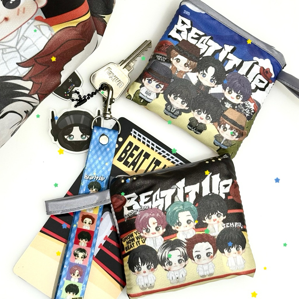 [PO BATCH 5.2] Nct Dream Double Side Ecobag Medium Size | Folded Shopping Bag Nct Blumebinu_