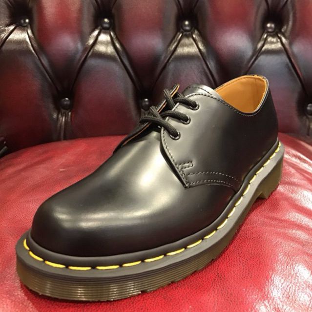 Sepatu Dr Martens 1461 Black Smooth
