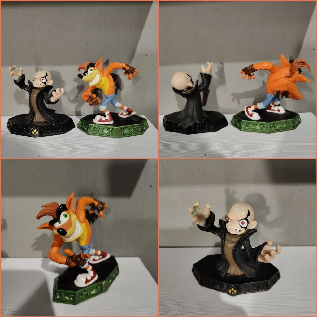 Skylander Crash Bandicoot and kaos