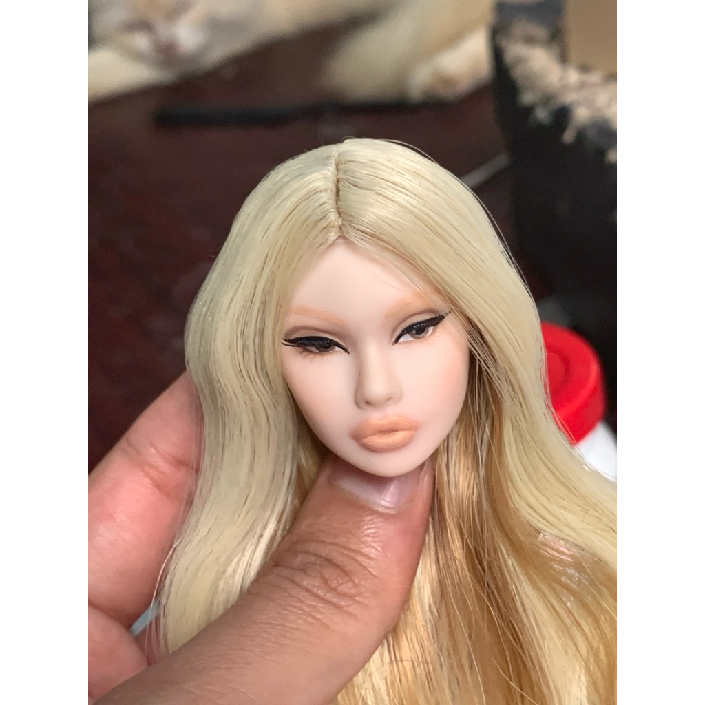 repaint barbie poppy parker kepala boneka barbie