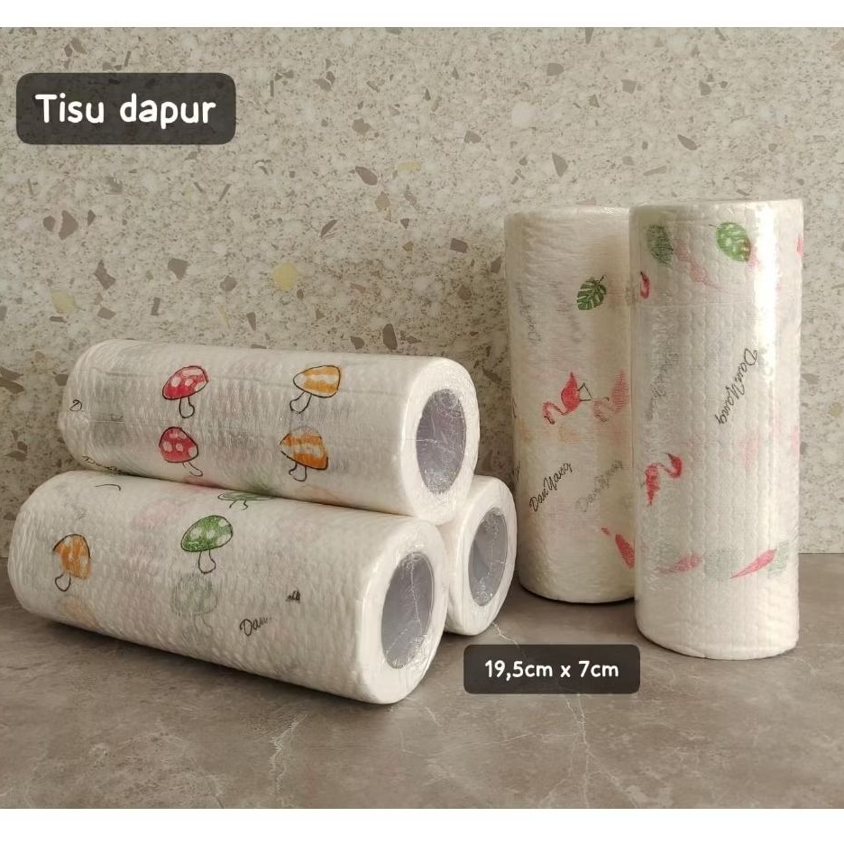 TISU DAPUR MOTIF ( BISA DICUCI )
