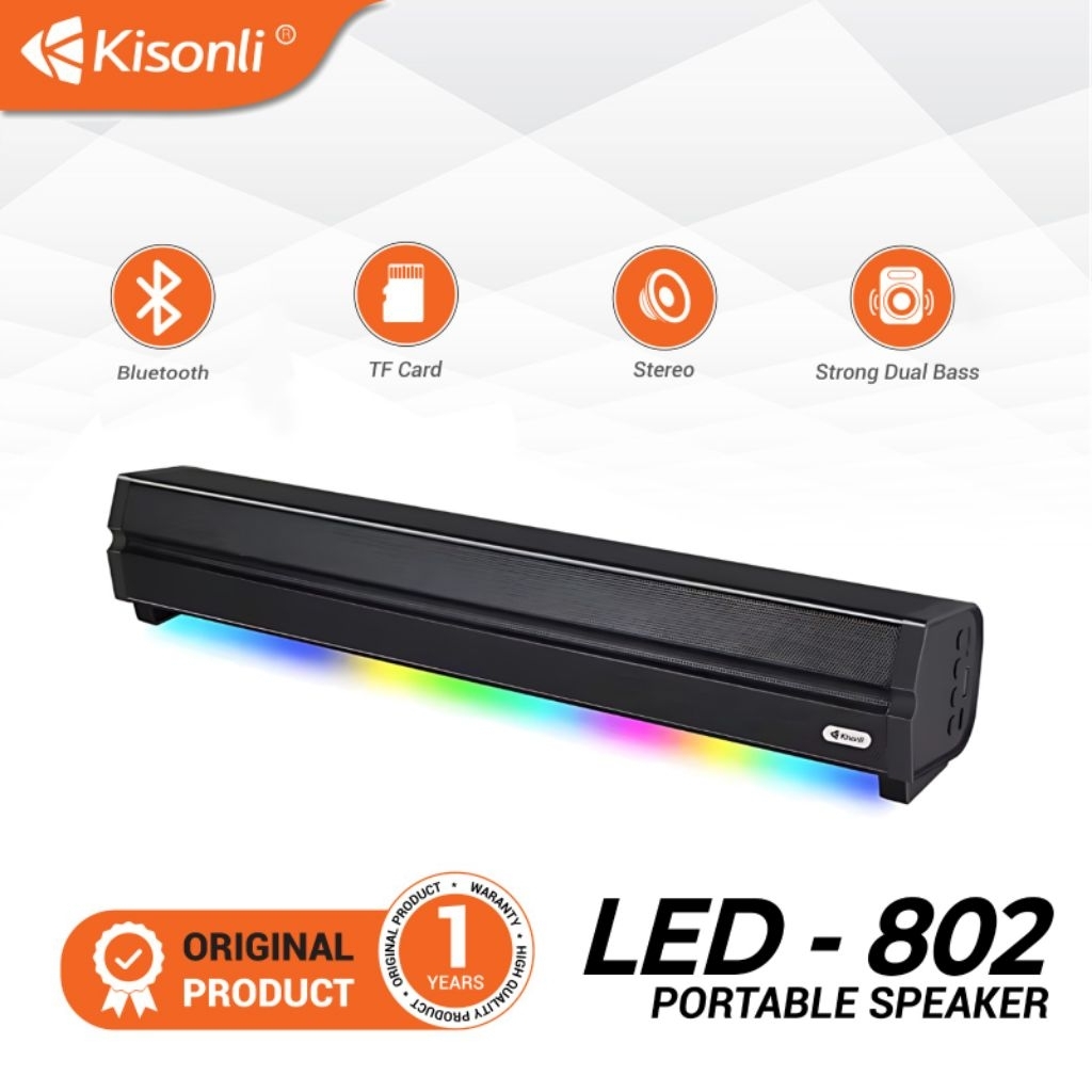 Speaker Soundbar Kisonli LED802 Soundbar