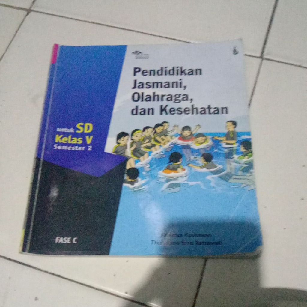 BUKU PENDIDIKAN JASMANI OLAHRAGA DAN KESEHATAN UNTUK SD KELAS 5 SEMESTER 2 KURIKULUM MERDEKA TERBITA