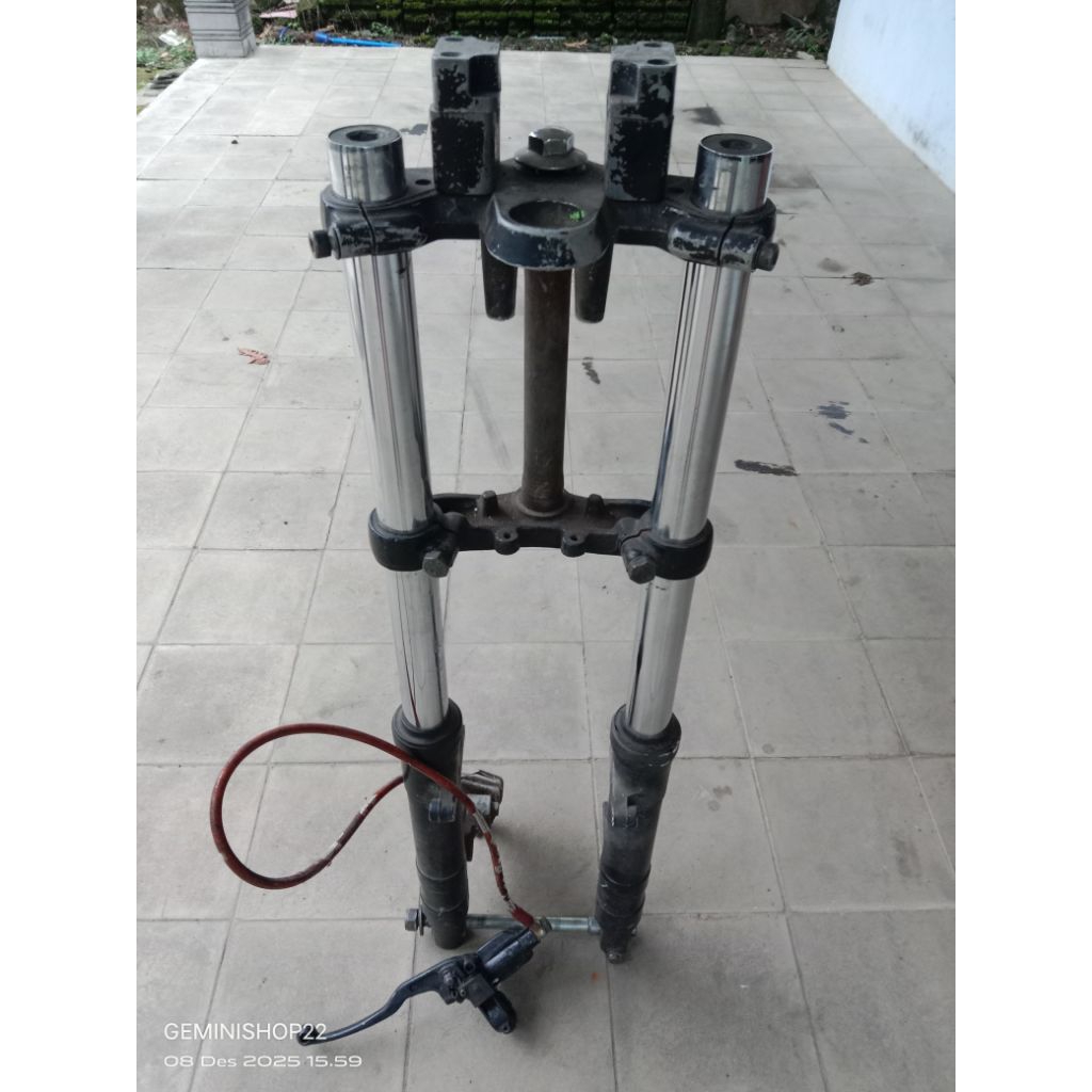 shock depan pulsar original second