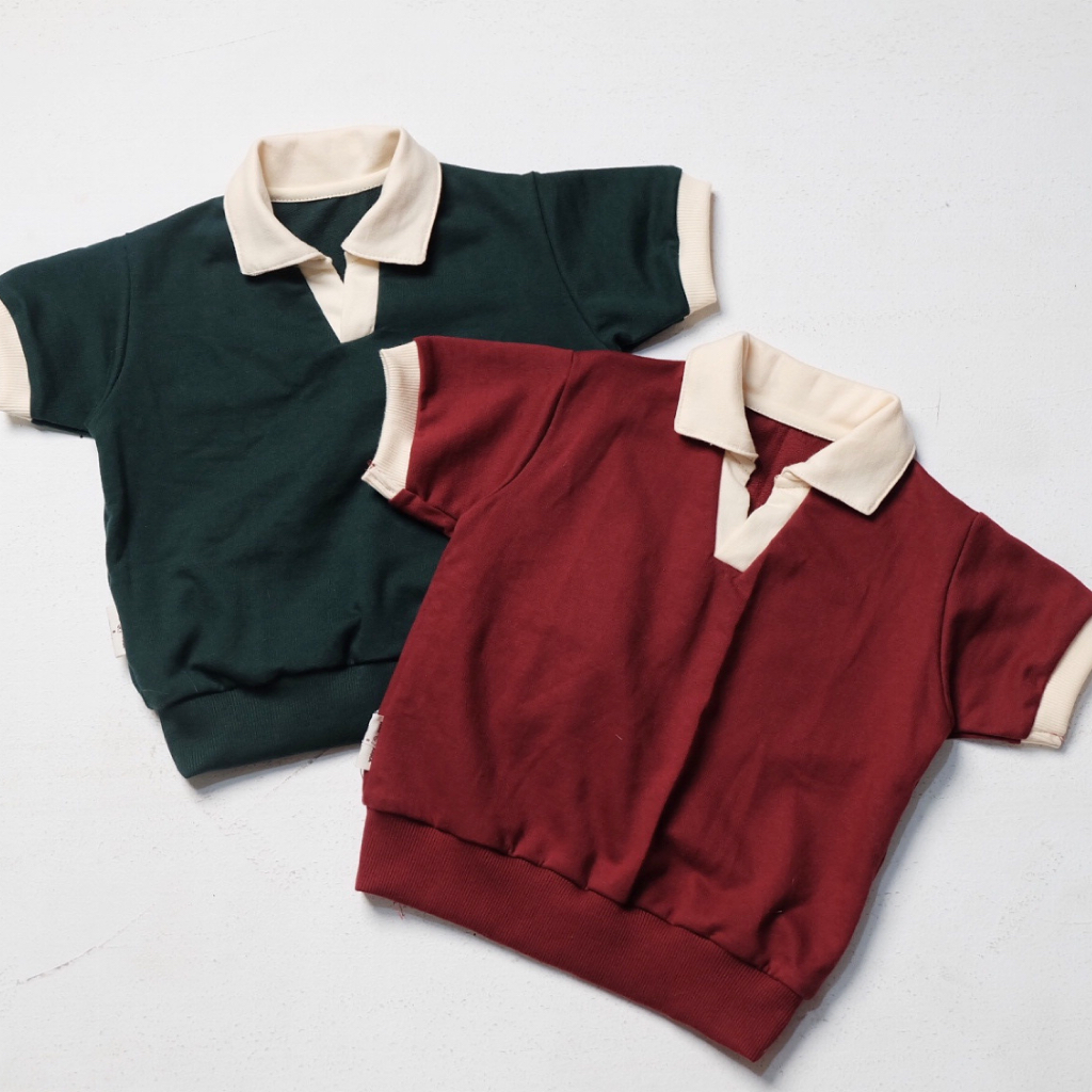 HAEARRA - Bosco Polo 1-14 tahun ( Baju Anak Laki-laki/Atasan Anak/Kaos Anak/Polo Anak/haearra/polo k