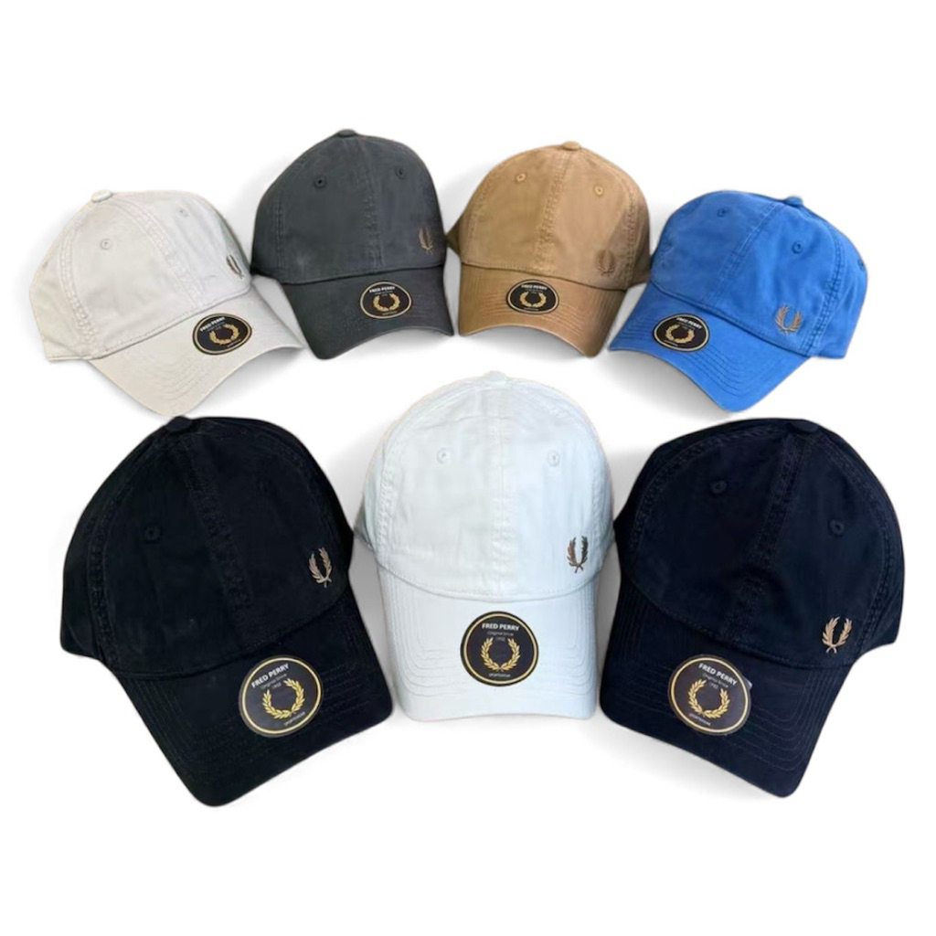 CAPS FP - topi fred perry import pria wanita