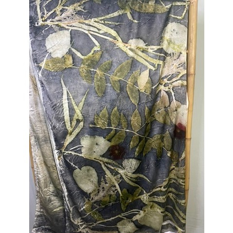 Kain Ecoprint Handmade Sutra