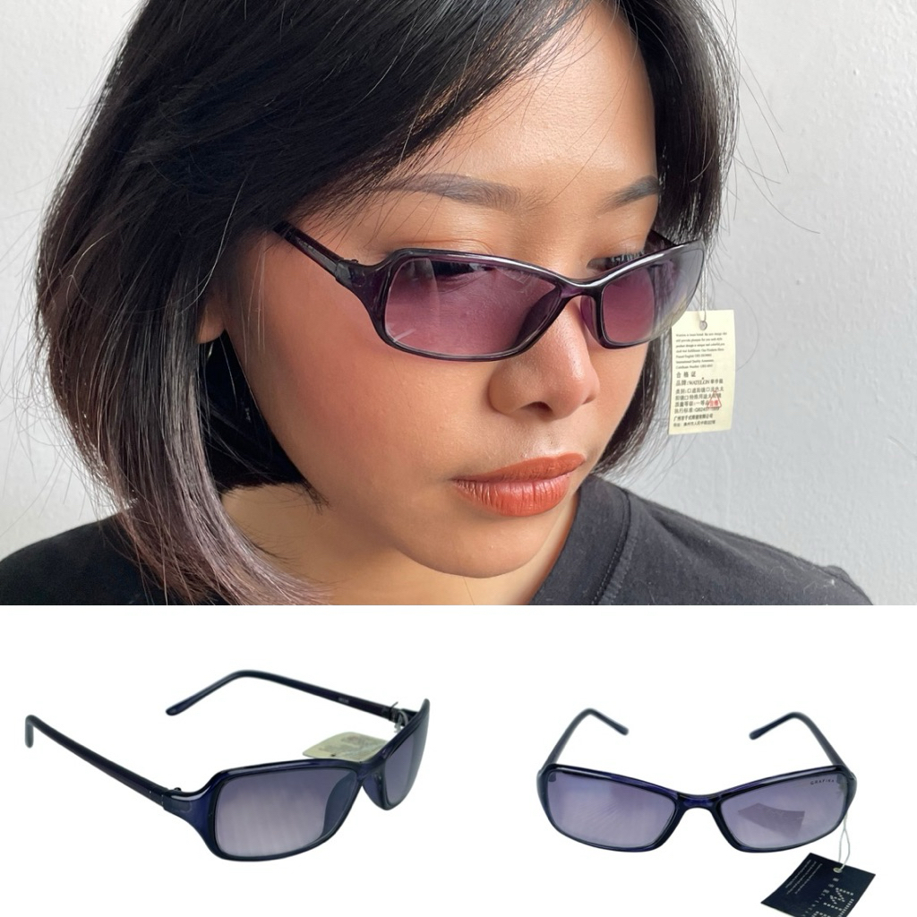 Vintage Y2K Italy GFK 99116 Sunglasses - 2000’S (Kacamata Pria / Wanita)