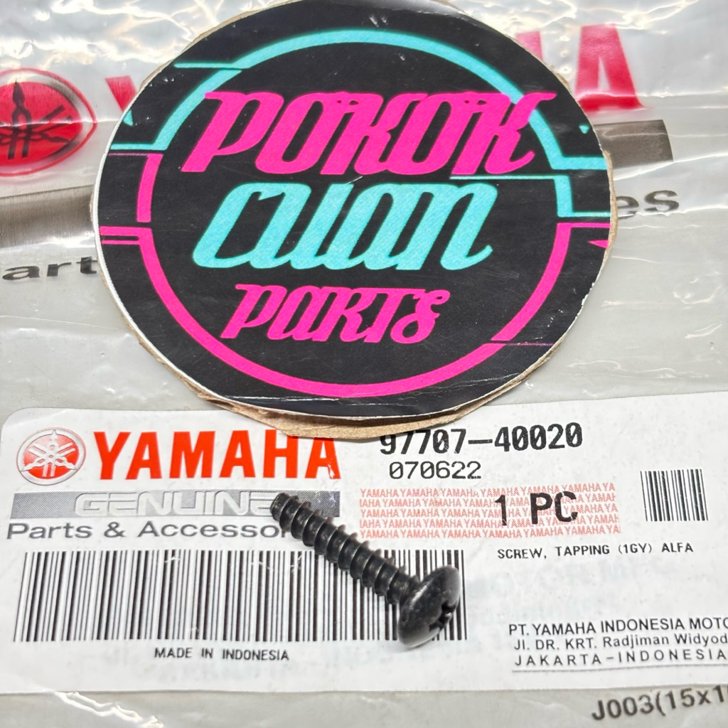 baut khusus batok bawah kasar pendek Yamaha ALFA 97706-40020 fullpack