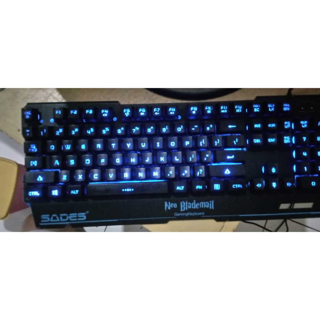 KEYBOARD GAMING RGB SADES NEO BLADEMAIL