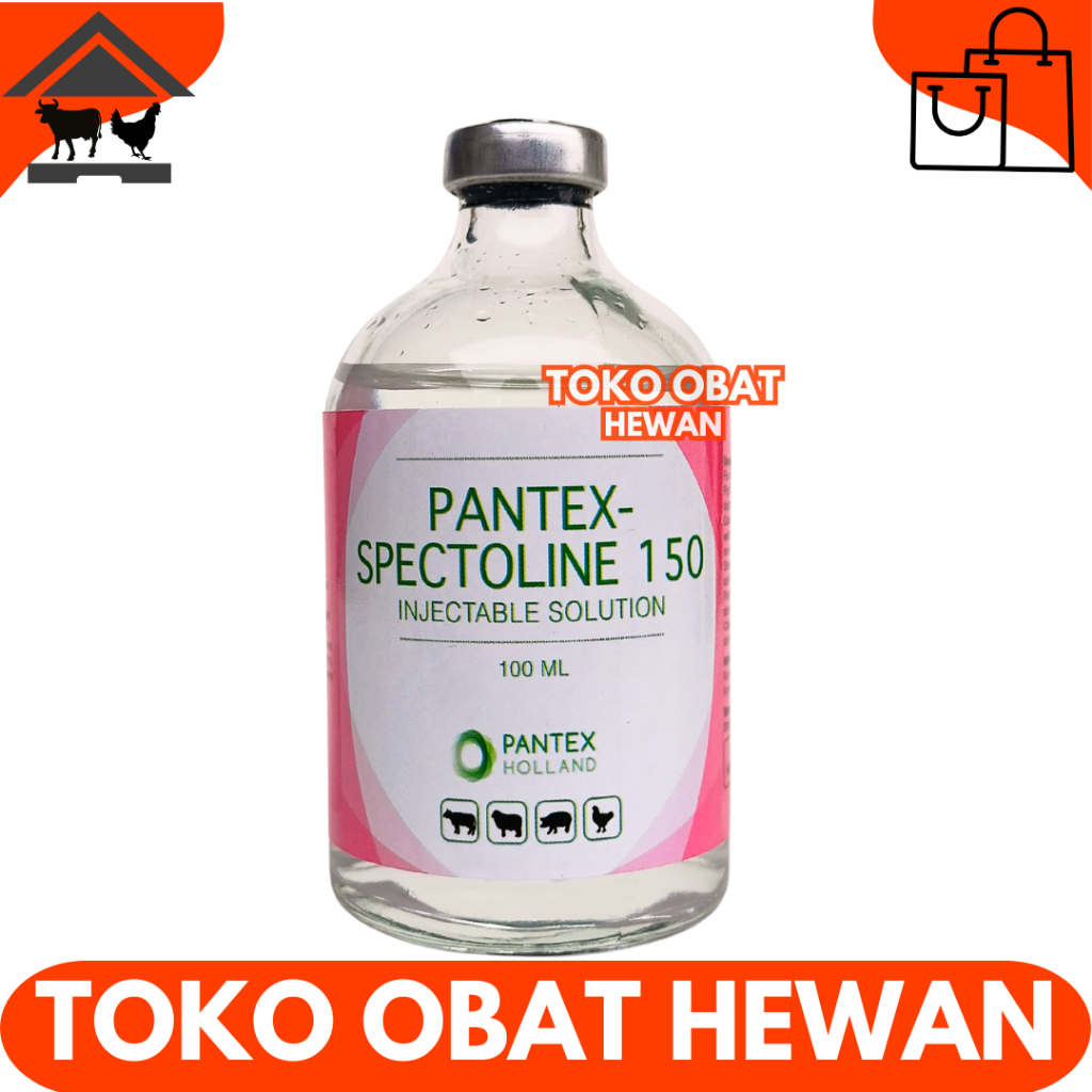 PANTEX SPECTOLIN 100ML - Obat Snot Cekrek Ngorok CRD Complex Ayam Ampuh - Like LS Injection Interspe
