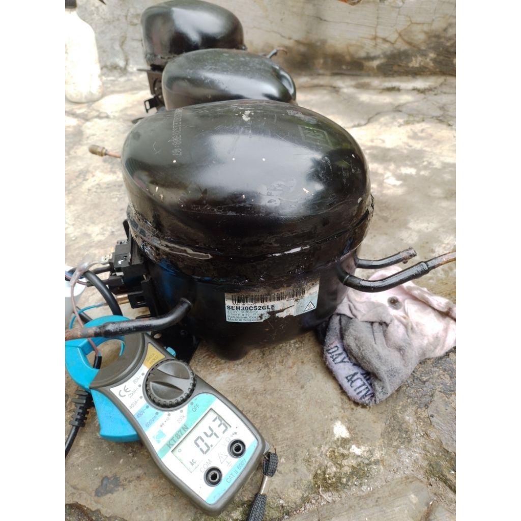 kompresor kulkas Panasonic kulkas aqua kulkas polytron 2 pintu