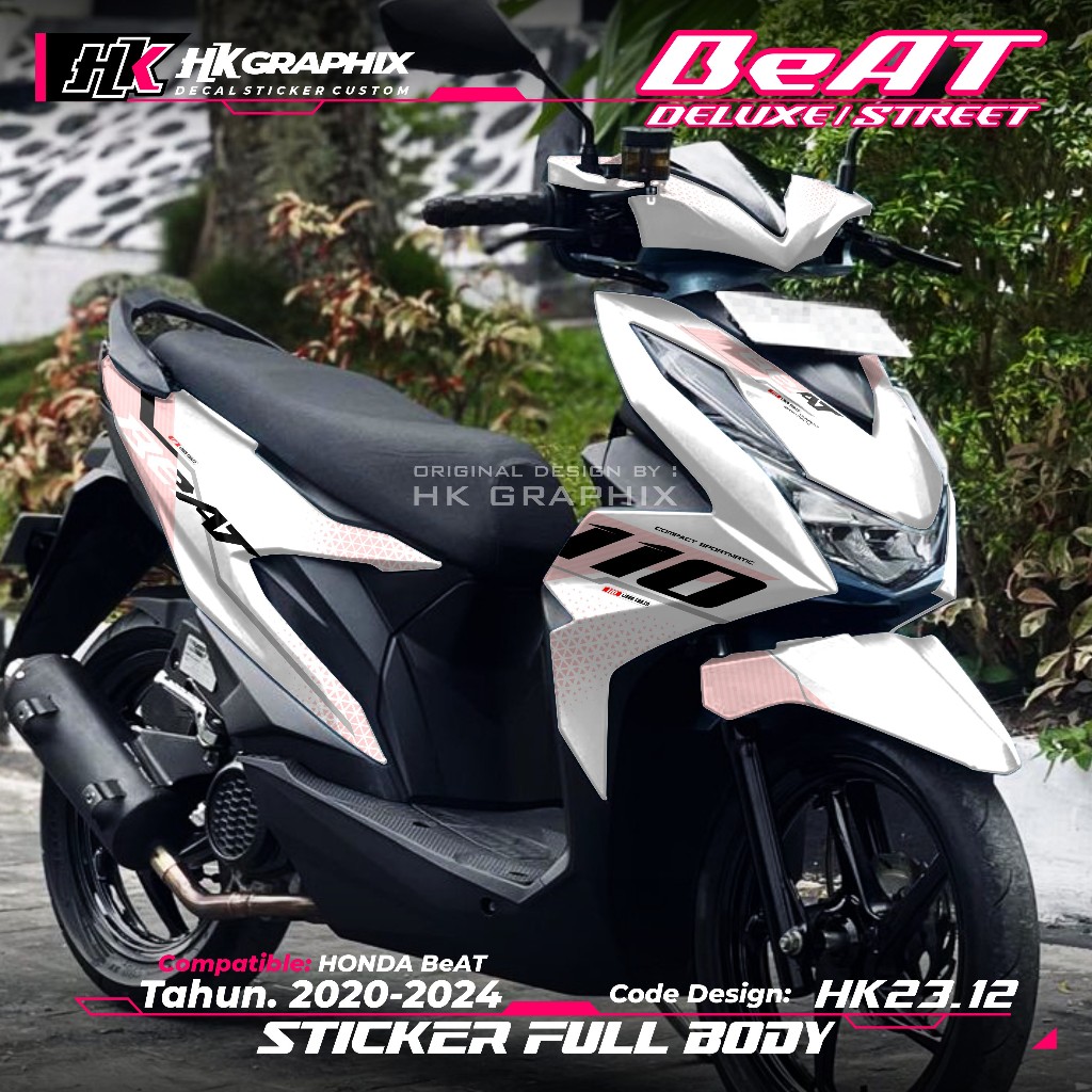 (COD) Decal Stiker BeAT DELUXE BeAT STREET Full Body Sticker Decal Beat 2020 2021 2022 2023 2024 CBS