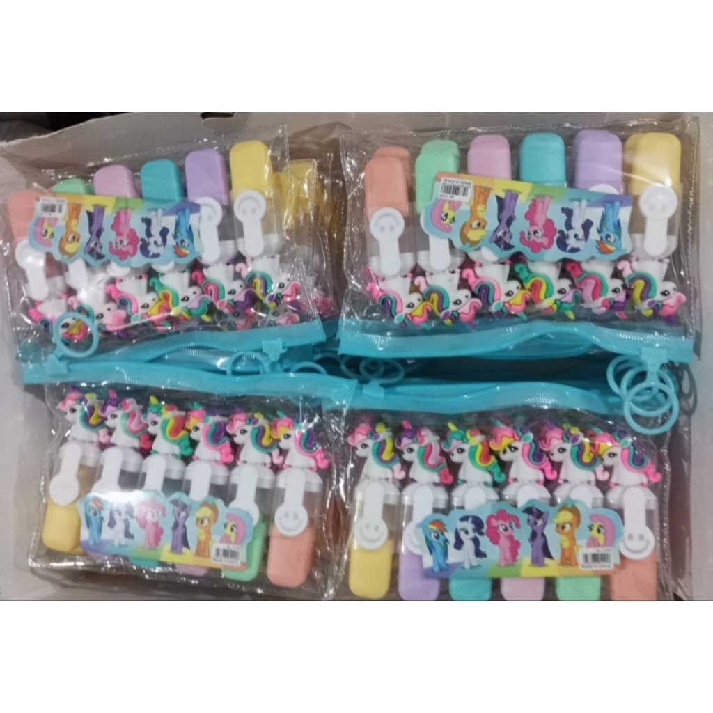 Stabilo lucu 6pcs / stabilo mini / stabilo unik / highlighter / souvenir ultah