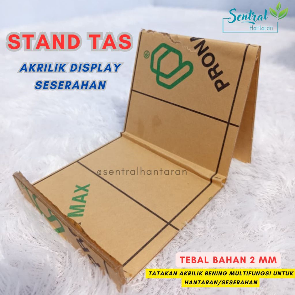 STAND TAS UNTUK DISPLAY SESERAHAN