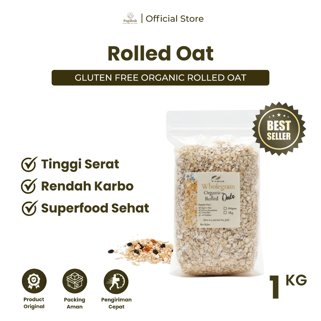 ORGANIC ROLLED OAT GLUTEN FREE ORGANIC ROLLED OAT AUSTRALIA ROLLED OAT 1KG