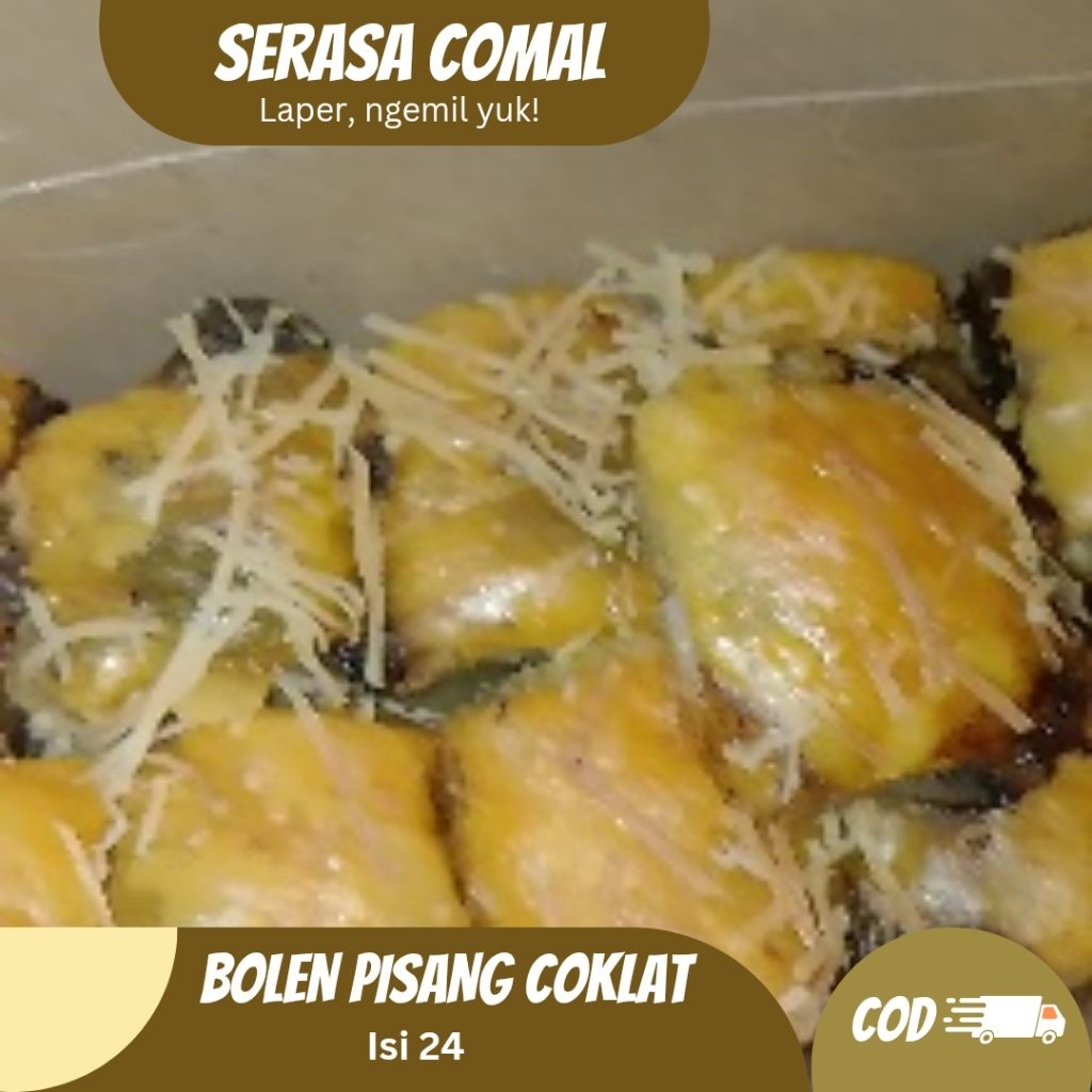 Pisang Coklat Lumer Bolen Khas Pemalang Isi 24