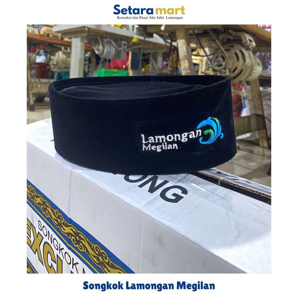 SONGKOK BORDIR LAMONGAN MEGILAN