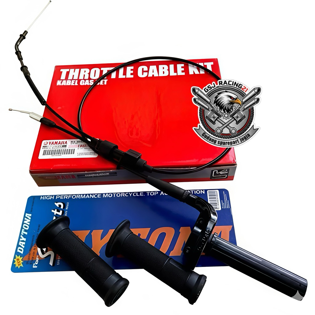 Gas Spontan RX King Daytona Kabel 2 Cabang PNP RX King