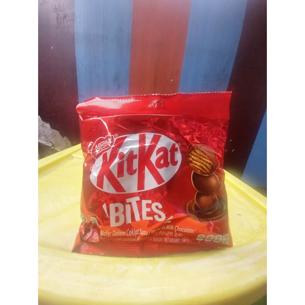 KitKat Bites 100gr 100 gr Kit Kat Bites Wafer Dalam Susu