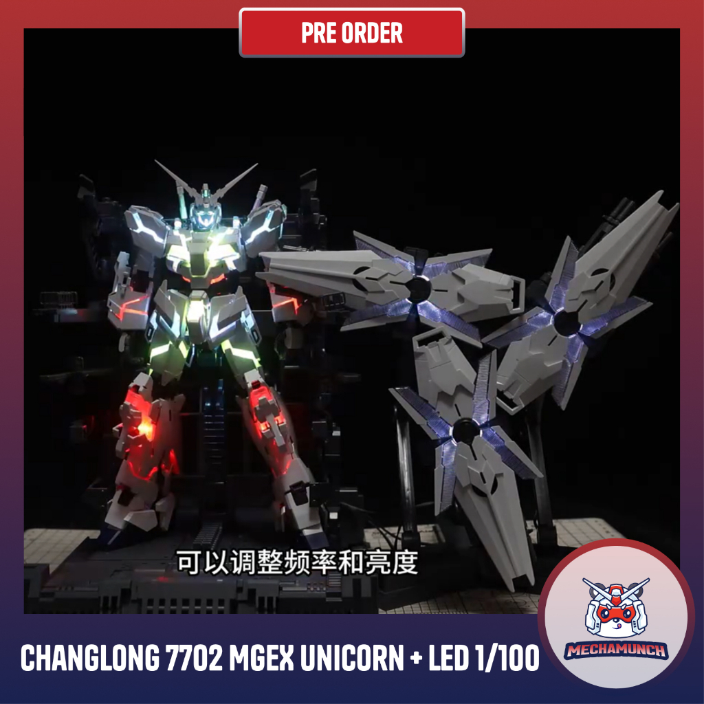 Changlong Model MGEX Unicorn with RGB LED Model Kit 1/100