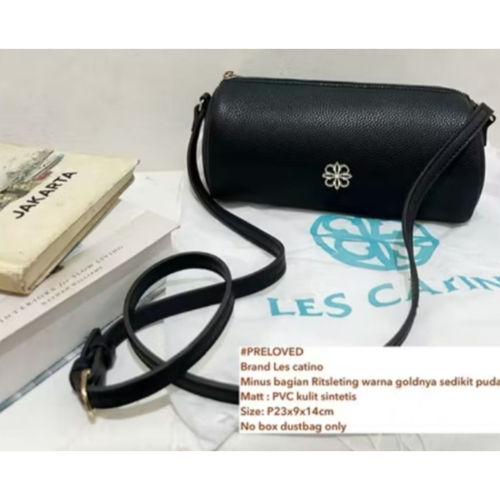 PL tas Les Catino Hitam