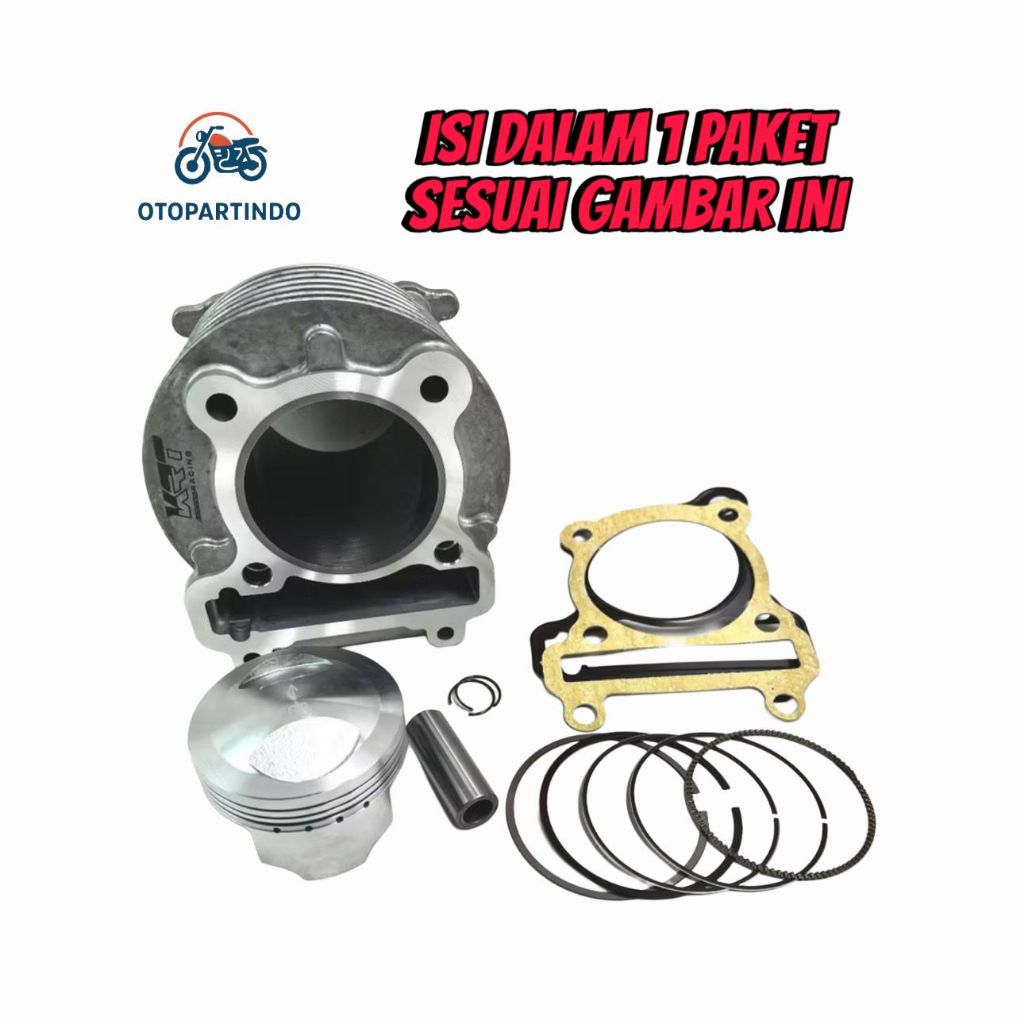 BLOK SEHER BORING PAKET BORE UP KRT YAHAMA MIO 63MM