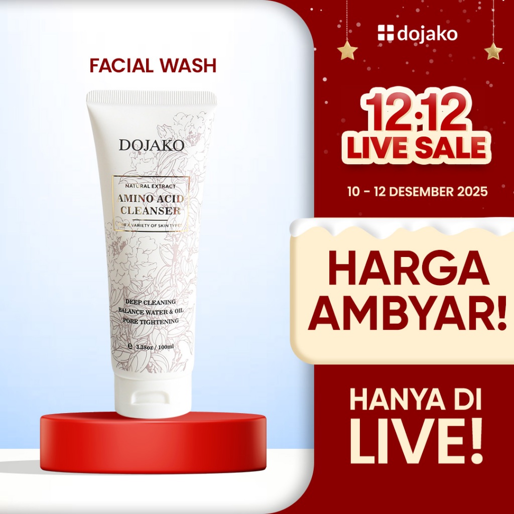 AMINO ACID CLEANSER FACIAL FOAM SABUN CUCI WAJAH DOJAKO SKINCARE
