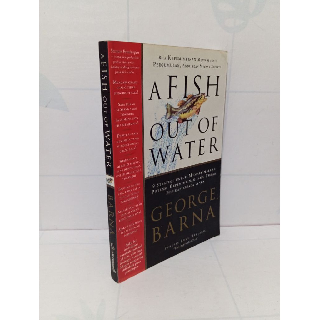 A Fish Out Of Water By George Barna Original