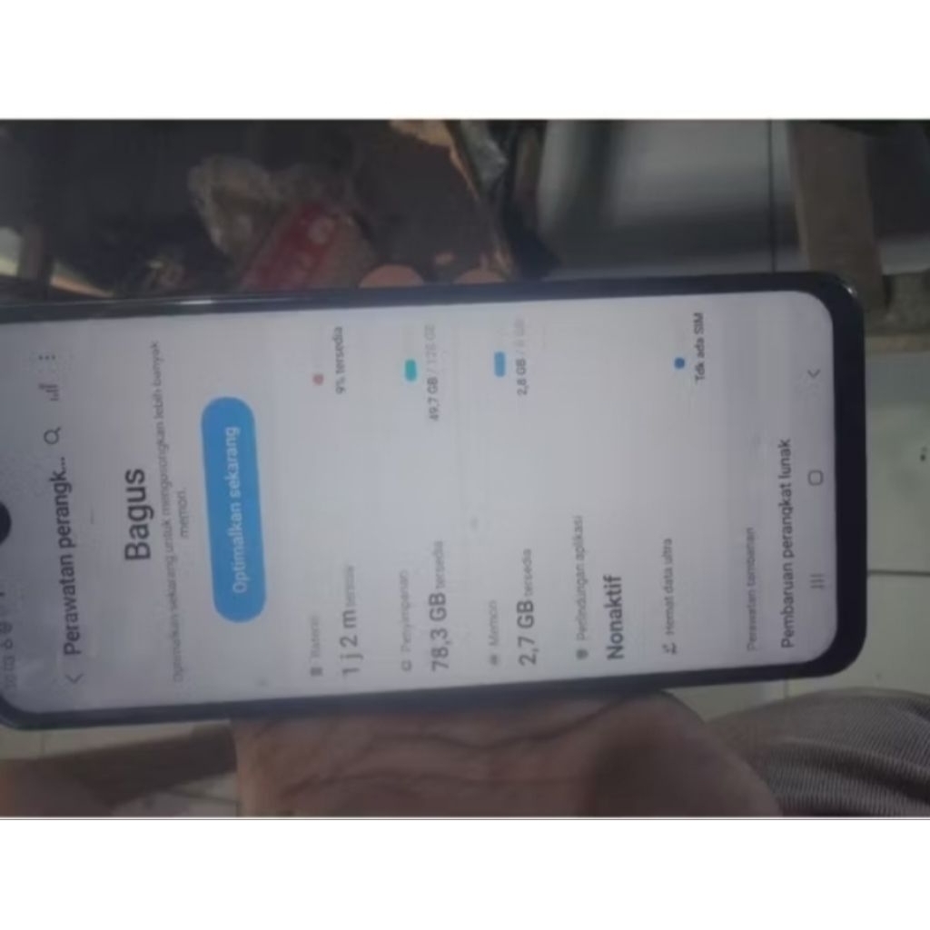 lcd Samsung a50s ori copotan