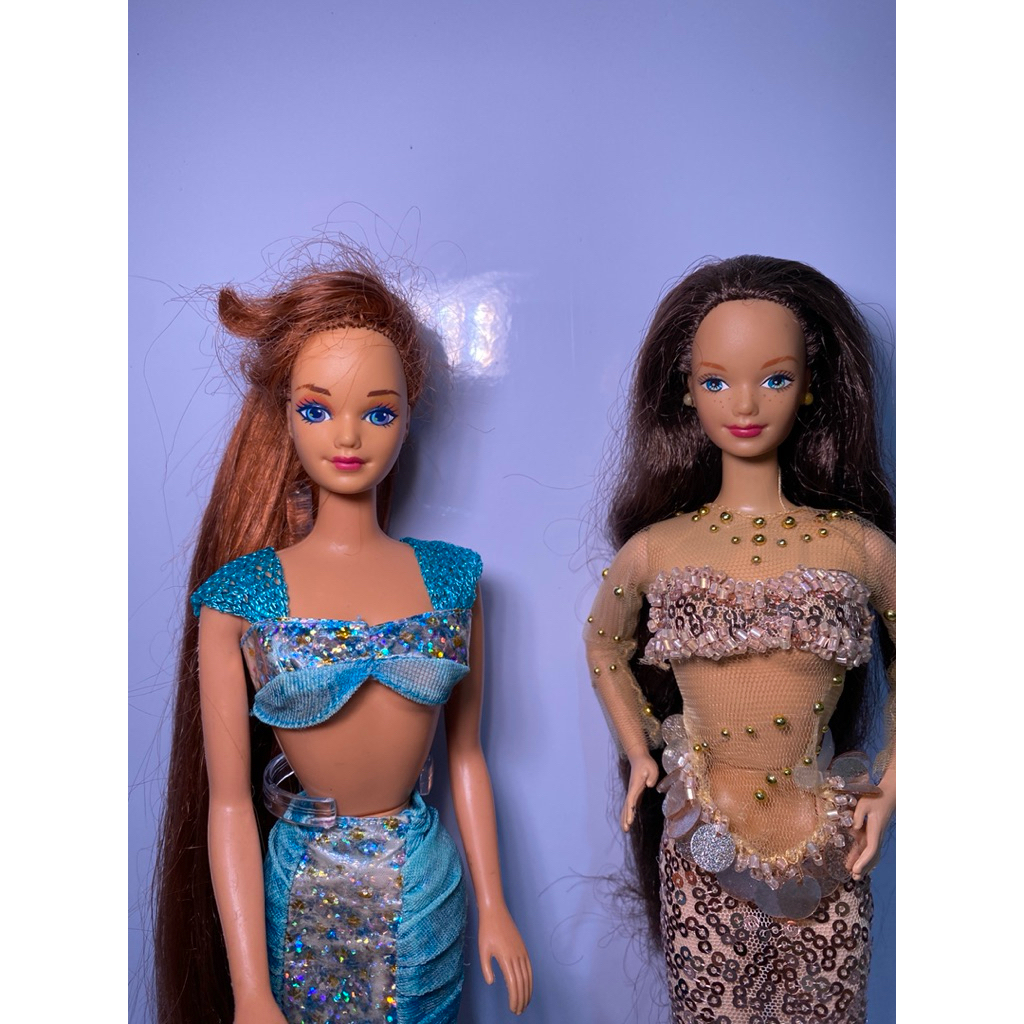 Barbie Jewel Mermaid Midge Rare (Free 1 Barbie Midge)