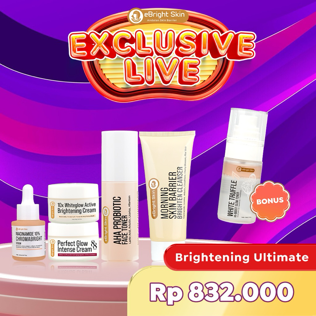 eBright Skin Paket Pencerah Wajah - Brightening Ultimate