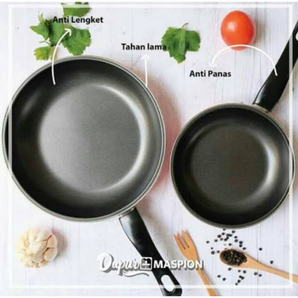 Fry pan set 2in1 maspion
