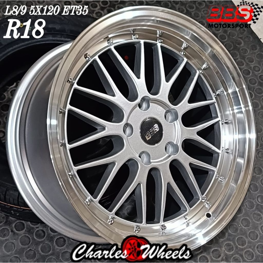 JUAL VELG REP BBS LM R18 5X120 BMW F30 F10 E46 DLL