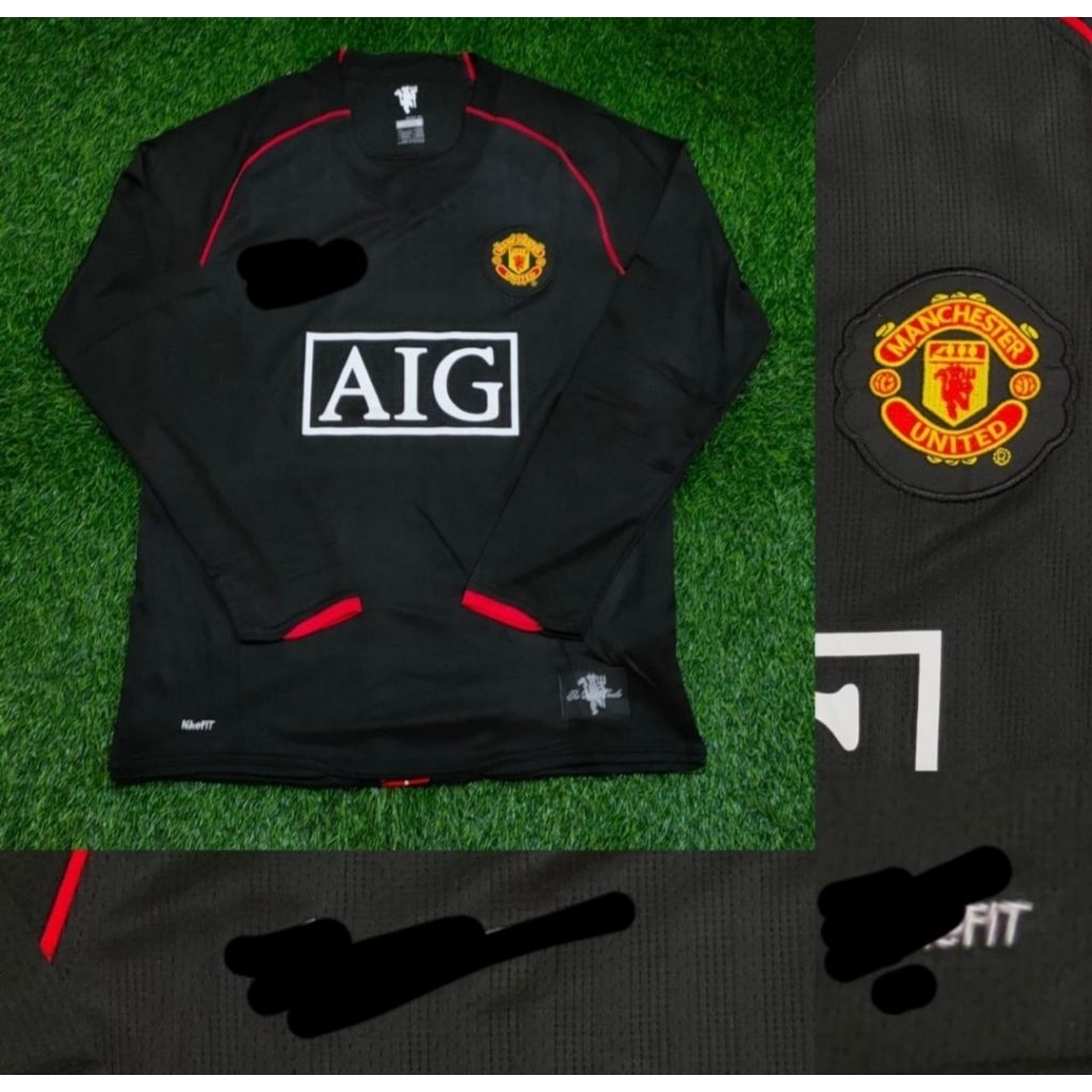 Jersey Kaos Baju Sepak Bola MU Man Mancester Manchester United Utd Home Away 3rd Third Retro Klasik 