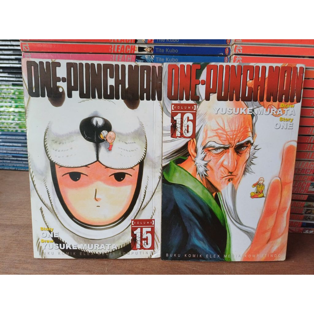 Komik One Puch Man 15&16 Mulus