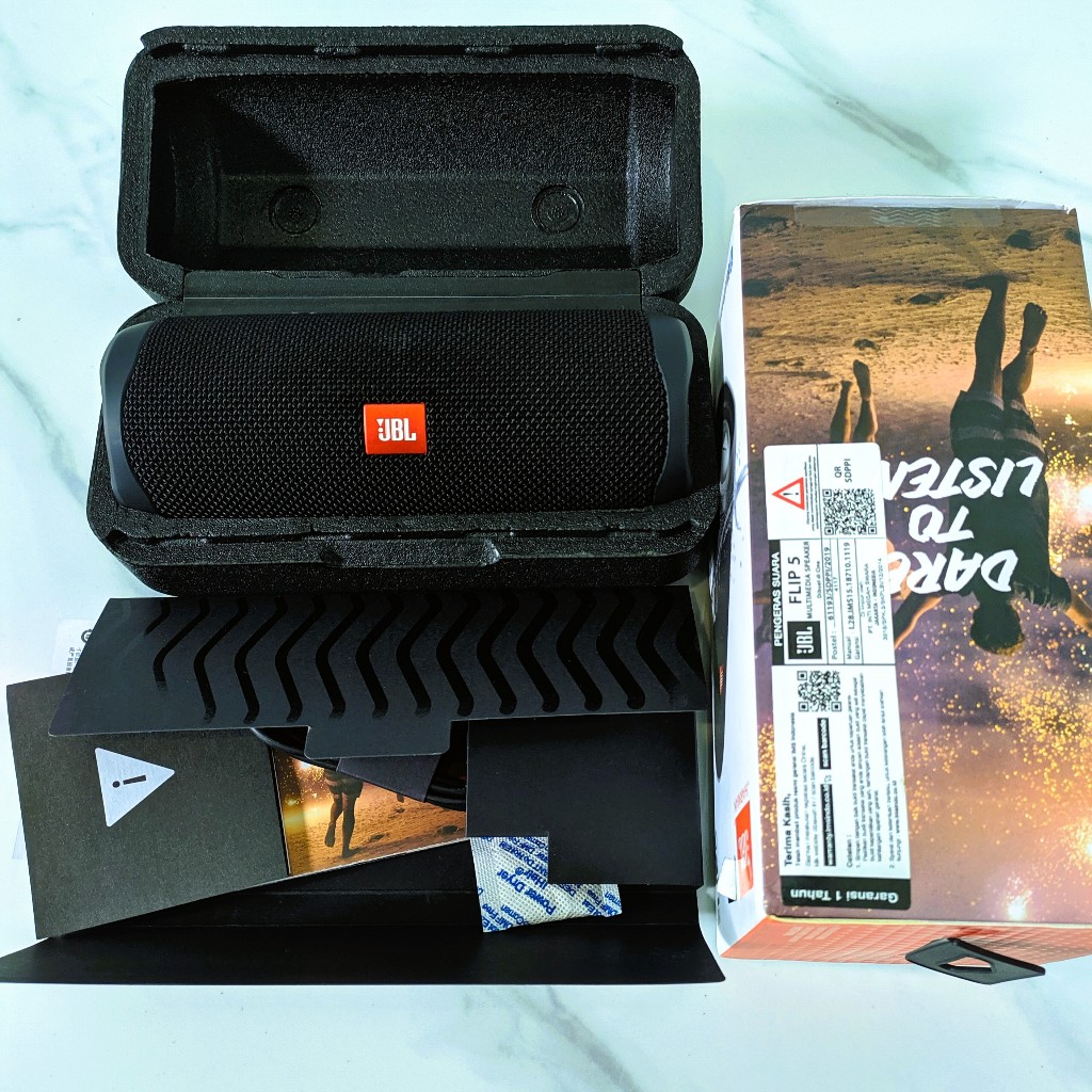 JBL Flip 5 Original Warna Hitam