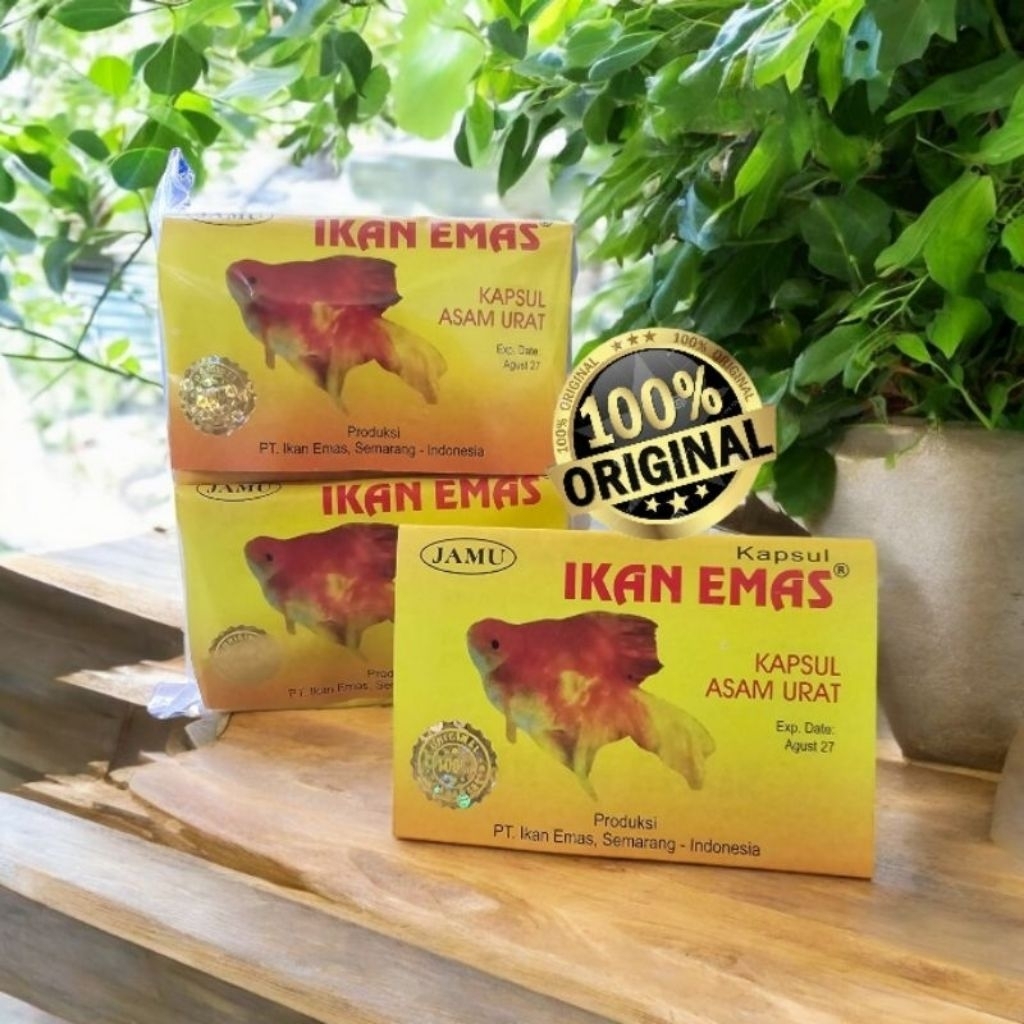 jamu Ikan emas asam urat