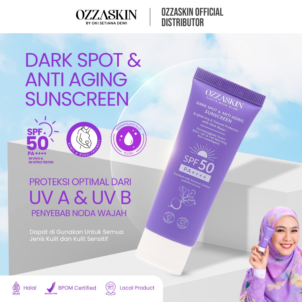 Ozzaskin - Combo Sunscreen Anti Aging & Dark Spot SPF 50 PA++++