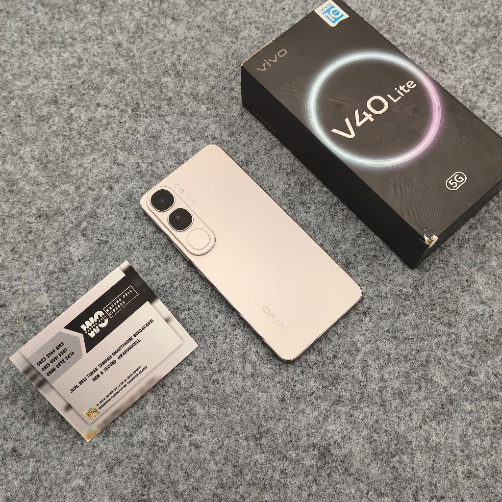 [SECOND] VIVO V40 LITE 5G 8/256GB. FULLSET ORIGINAL