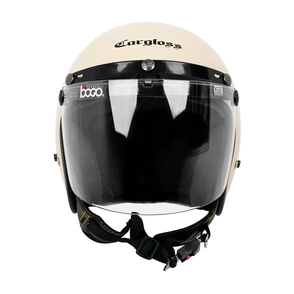 HOT PRODUCT HELM CARGLOSS PREMIUM SNI + KACA DATAR INJAK ORI