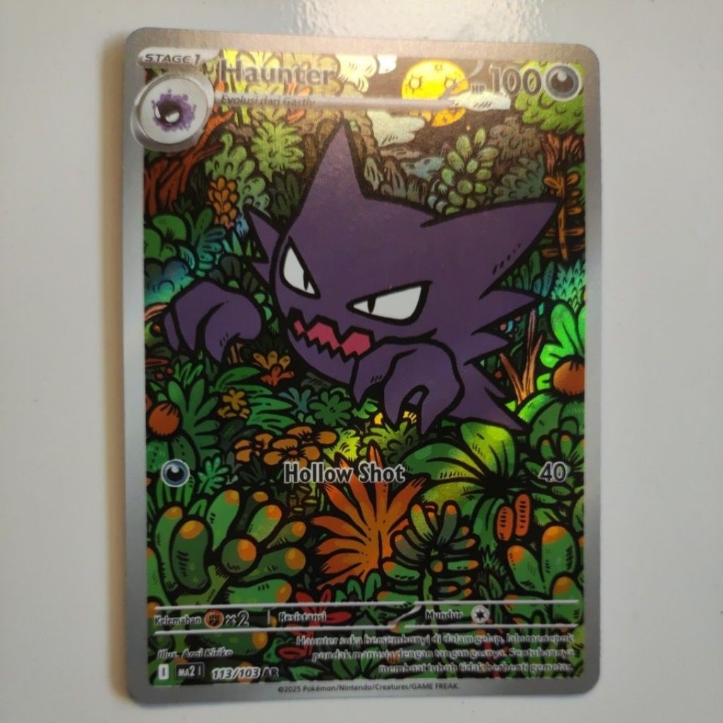 Kartu Pokemon Haunter AR