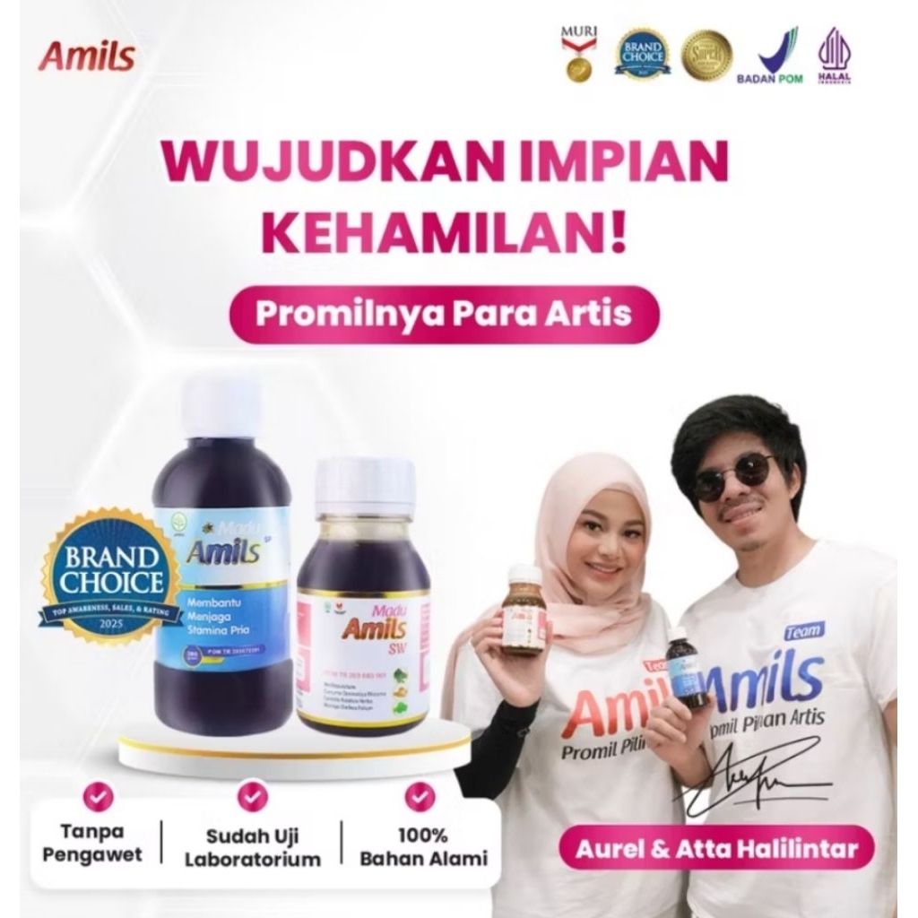 Amils Madu Herbal Promil Madu Kesuburan Suami Istri Terbukti Ampuh Cepat Hamil