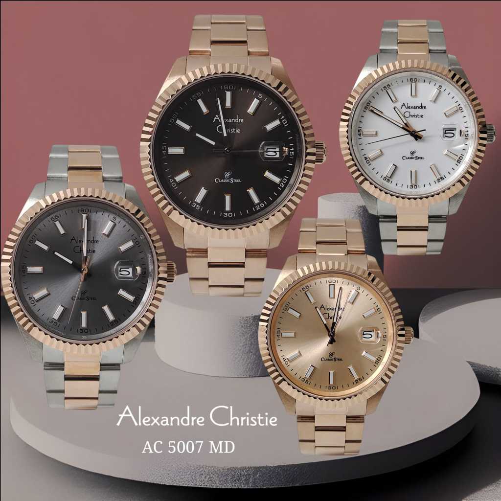 Jam Pria Alexandre Christie AC5007 AC 5007 Original Garansi Resmi Alexander Christie
